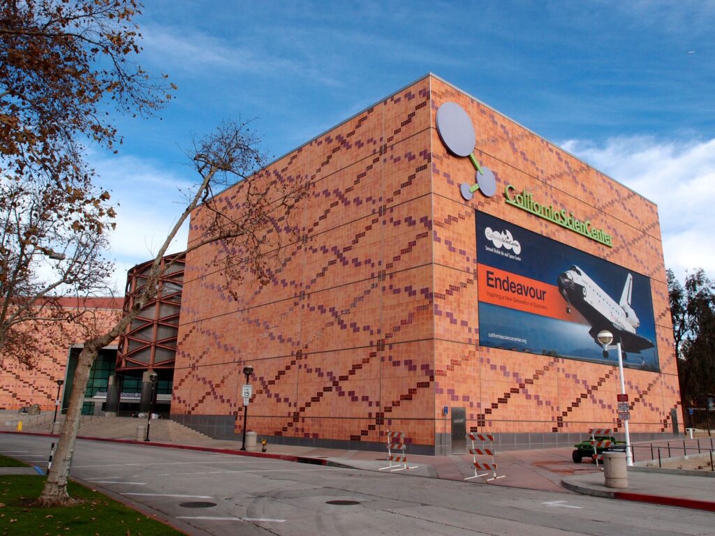 California Science Center Featuring the Endeavour Space Shuttle by Eric BVD.