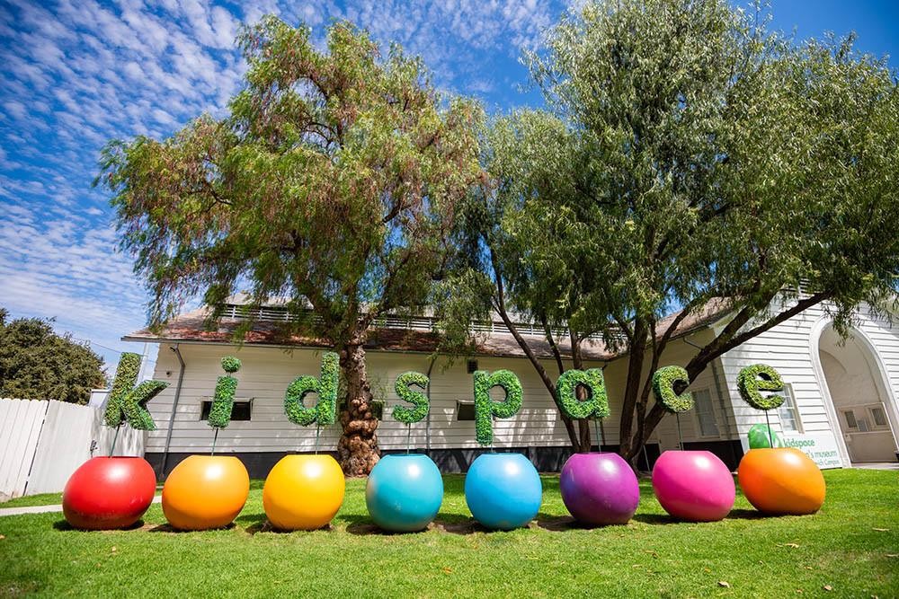 LOS ANGELES, USA - SEP 26, 2015: Campus of the J. Paul Getty Museum (Getty Museum), an art museum in California established in 1974 Kidspace Museum in Pasadena, CA.