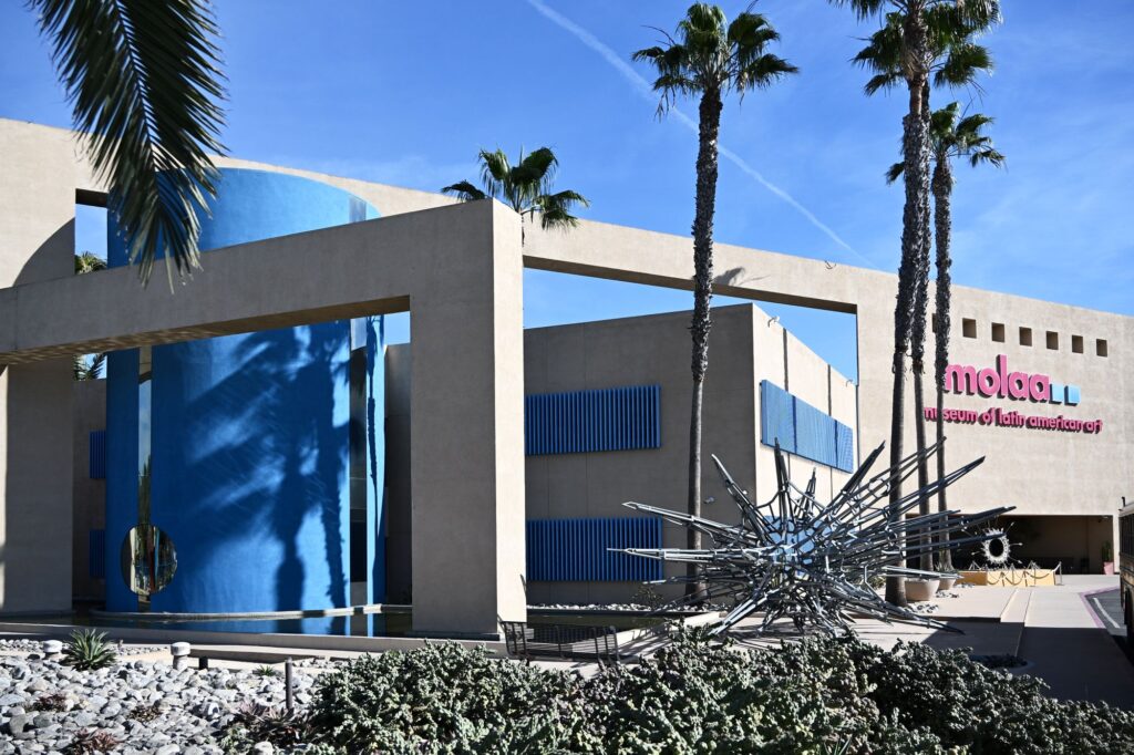 The Museum of Latin American Art, MOLAA, is to modern and contemporary Latin American and Latino art. Photo by Steve Cukrov.