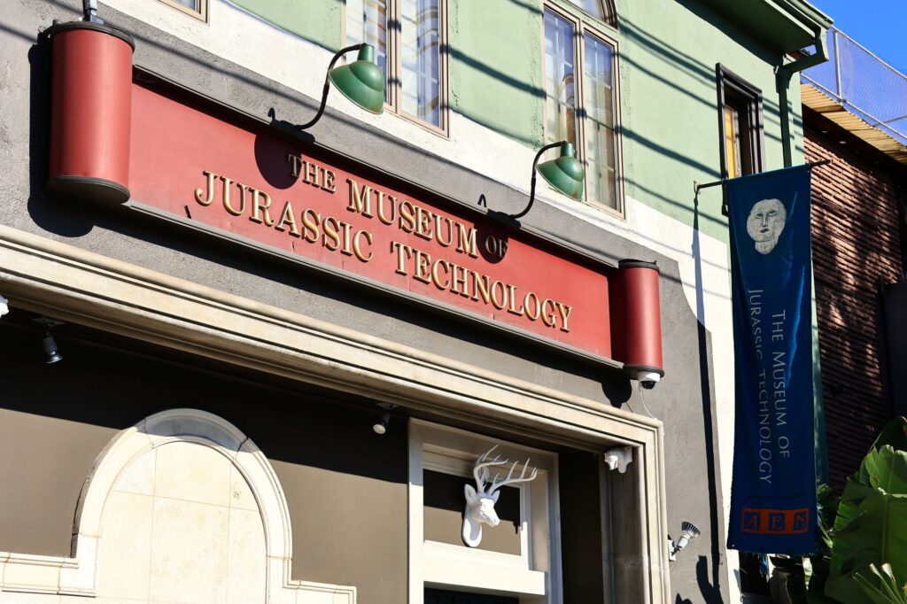 The Museum of Jurassic Technology located at 9341 Venice Blvd, Culver City, Los Angeles County by Walter Cicchetti.